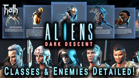 aliens dark descent classes